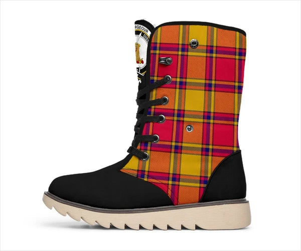 Scrymgeour Tartan Classic Crest Snow Boots