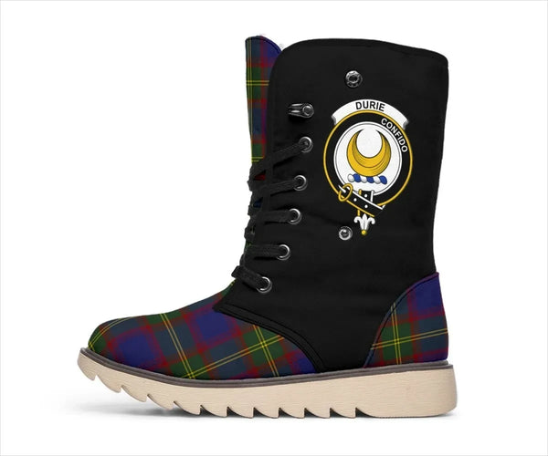 Durie Tartan Classic Crest Snow Boots