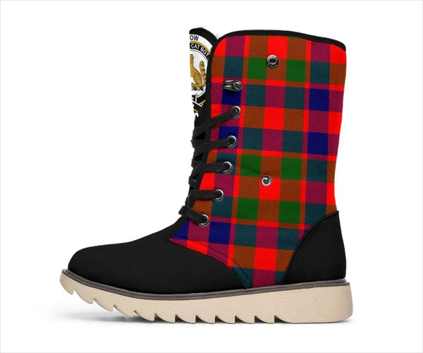 Gow (or McGouan) Tartan Classic Crest Snow Boots