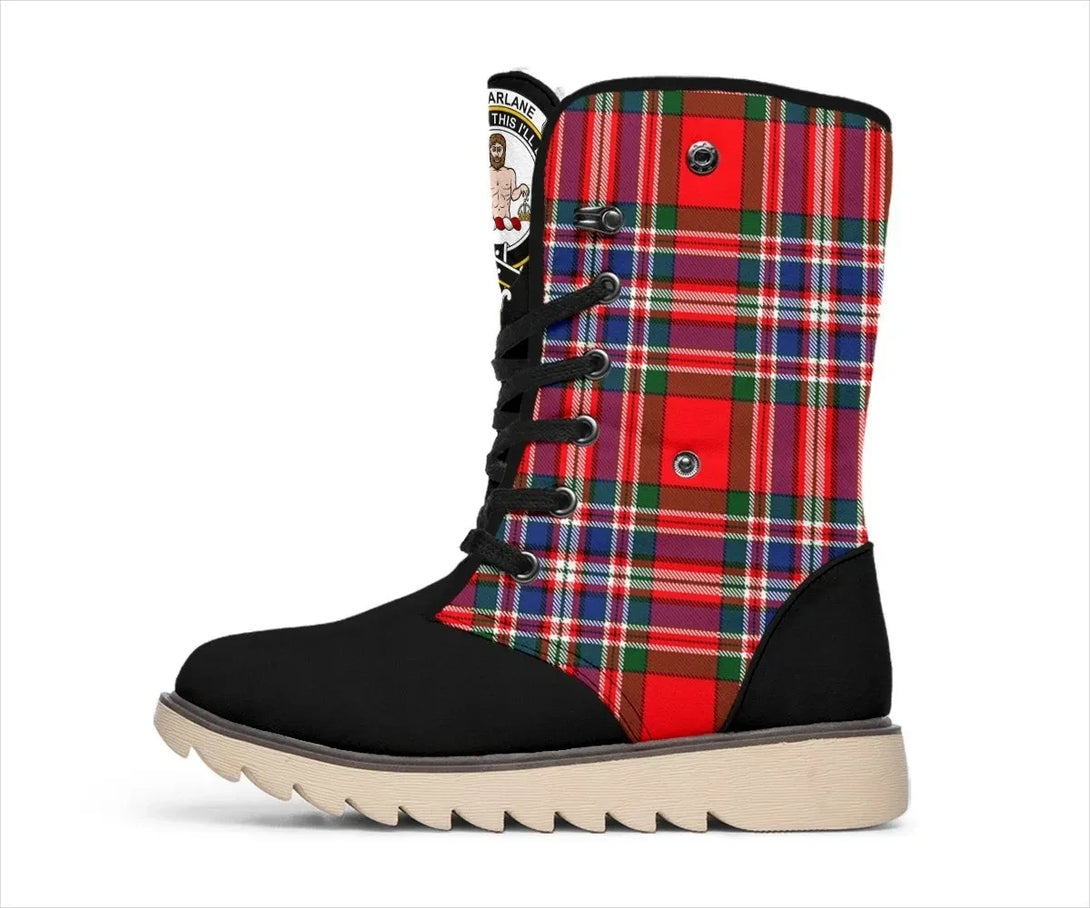 MacFarlane Tartan Classic Crest Snow Boots