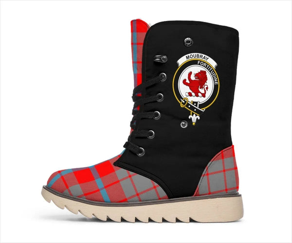 Moubray Tartan Classic Crest Snow Boots