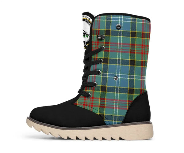 Walkinshaw Tartan Classic Crest Snow Boots