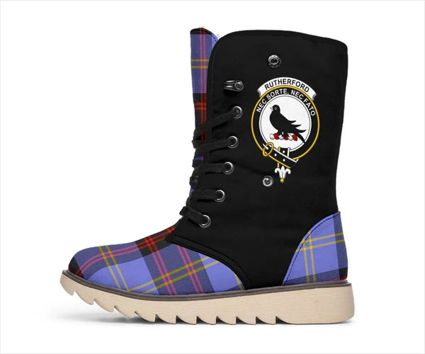 Rutherford Tartan Classic Crest Snow Boots