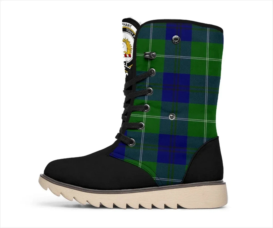 Oliphant Tartan Classic Crest Snow Boots