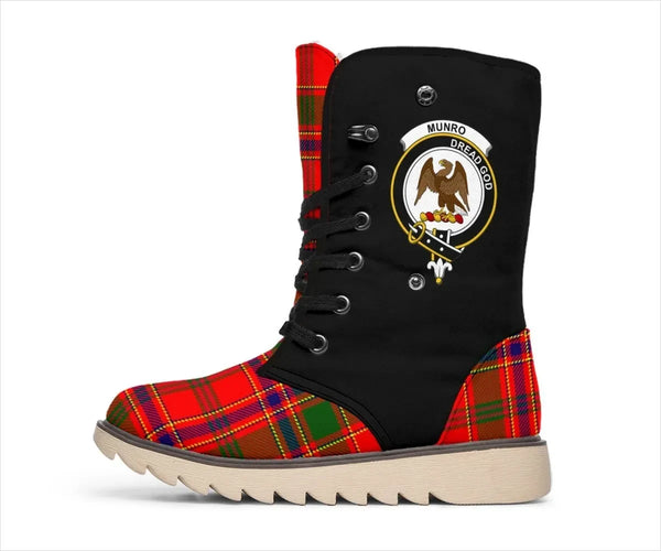 Munro Tartan Classic Crest Snow Boots