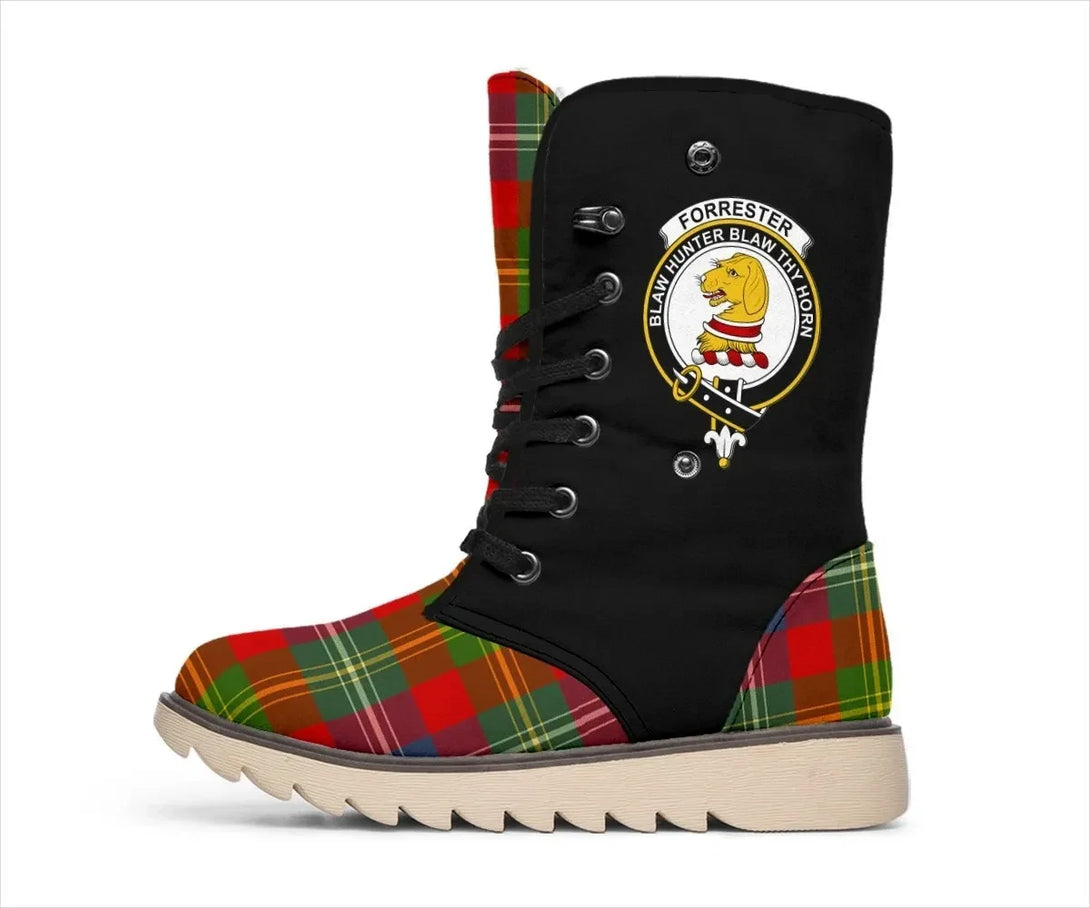 Forrester Tartan Classic Crest Snow Boots