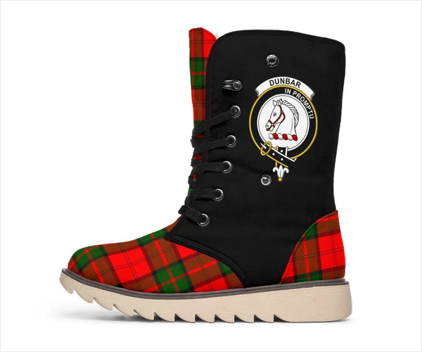 Dunbar Tartan Classic Crest Snow Boots