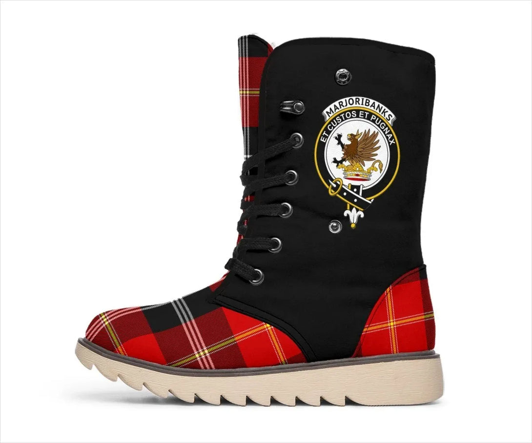 Marjoribanks Tartan Classic Crest Snow Boots