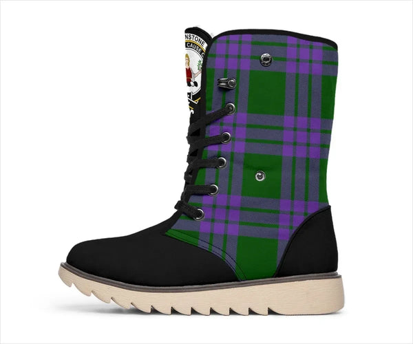 Elphinstone Tartan Classic Crest Snow Boots