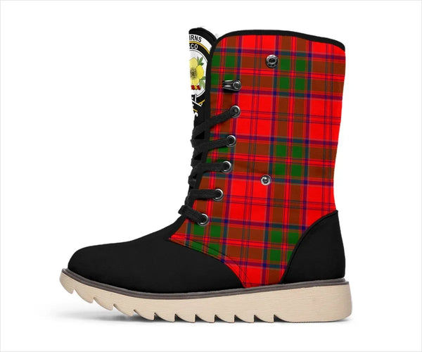 Cairns Tartan Classic Crest Snow Boots