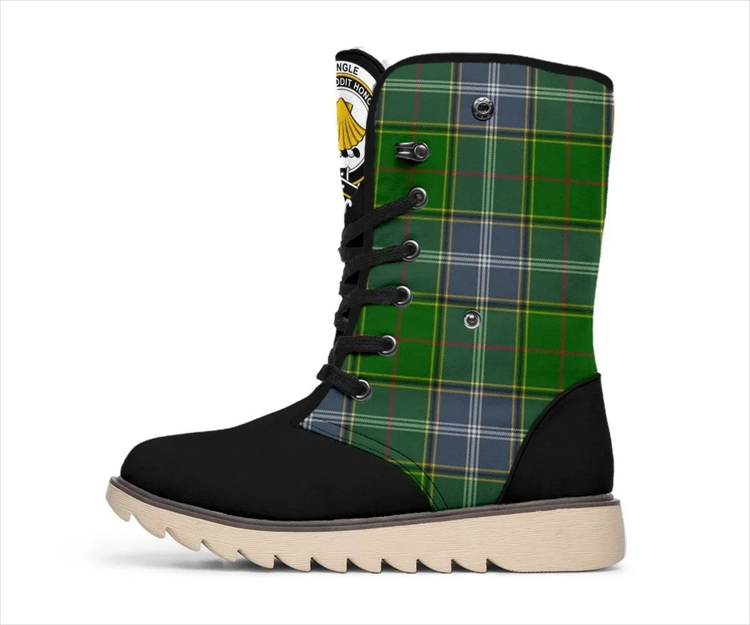 Pringle Tartan Classic Crest Snow Boots