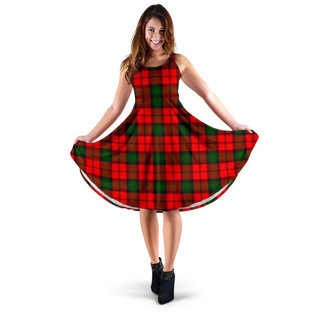 Kerr Modern Tartan Classic Midi Dresses