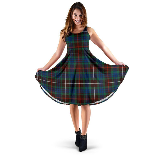 Fraser Hunting Ancient Tartan Classic Midi Dresses