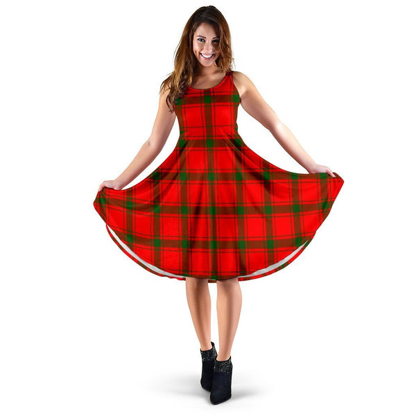 MacDonald of Sleat Tartan Classic Midi Dresses