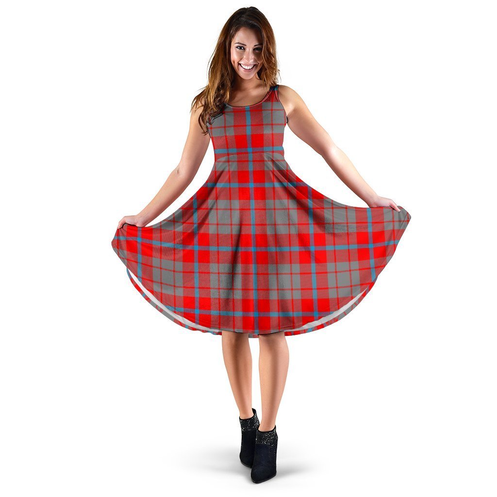 Moubray Tartan Classic Midi Dresses