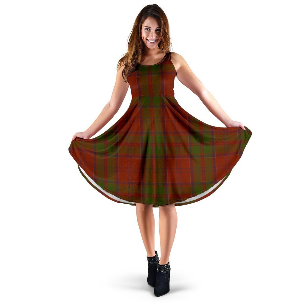 Drummond Clan Tartan Classic Midi Dresses