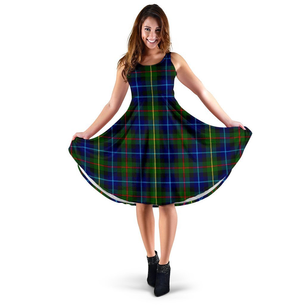 Smith Modern Tartan Classic Midi Dresses