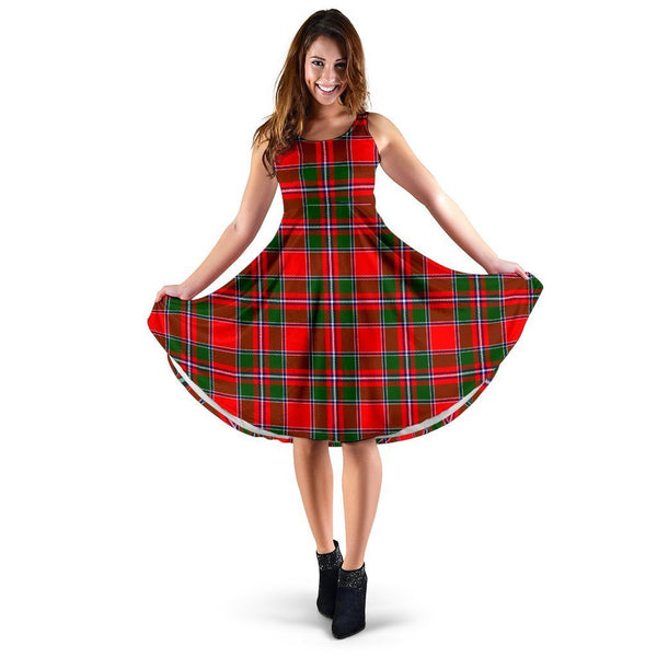 Spens Modern Tartan Classic Midi Dresses