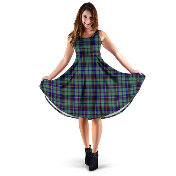 Stevenson Tartan Classic Midi Dresses