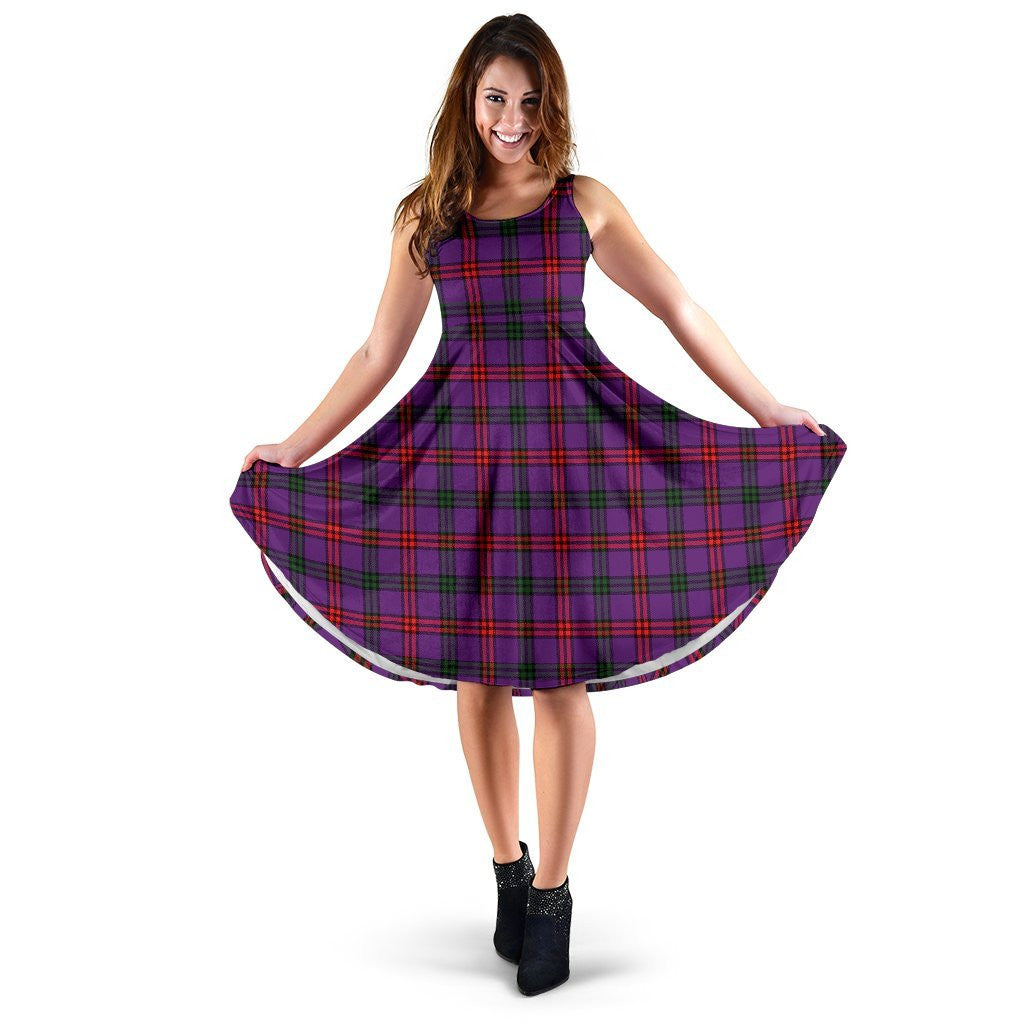 Montgomery Modern Tartan Classic Midi Dresses