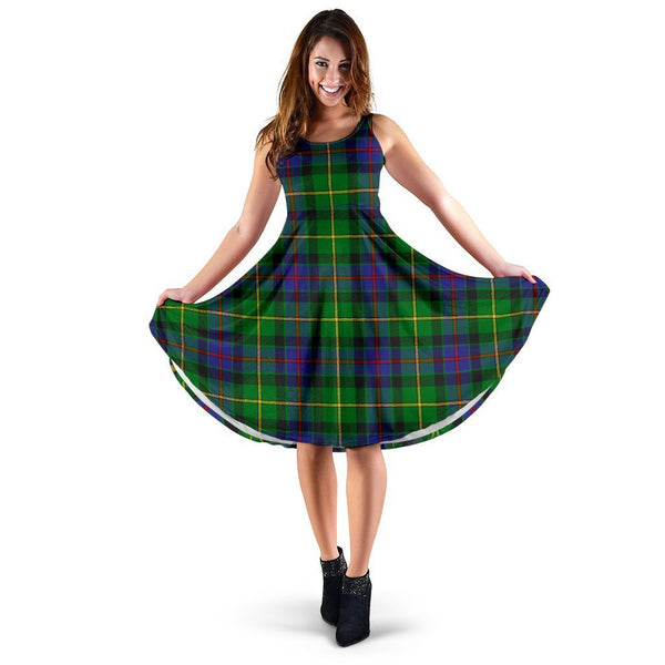 Tait Modern Tartan Classic Midi Dresses