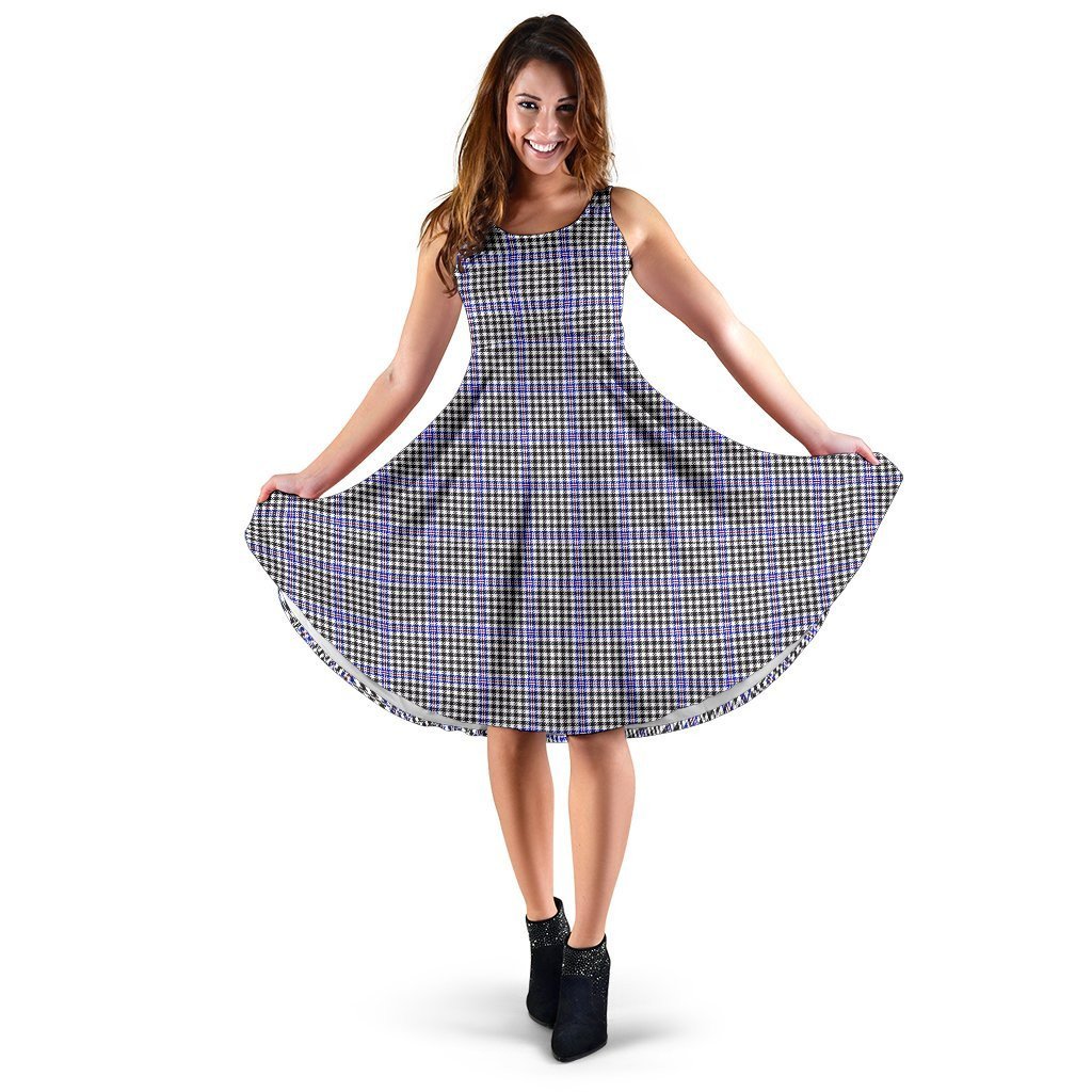 Sir Walter Scott Tartan Classic Midi Dresses