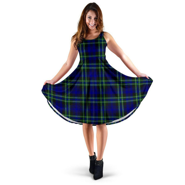 Arbuthnot Modern Tartan Classic Midi Dresses