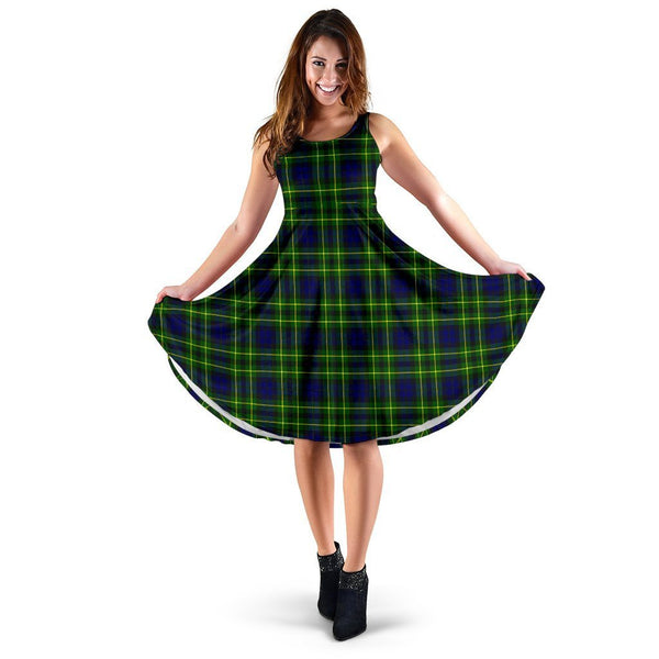 Campbell of Breadalbane Modern Tartan Classic Midi Dresses