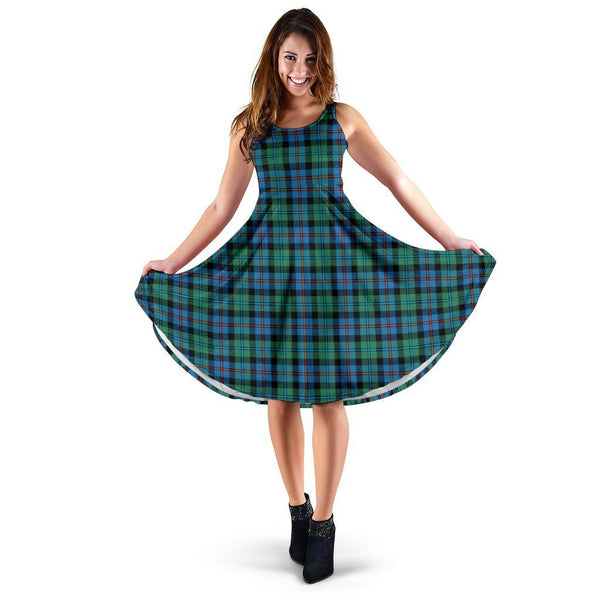 Campbell of Cawdor Ancient Tartan Classic Midi Dresses