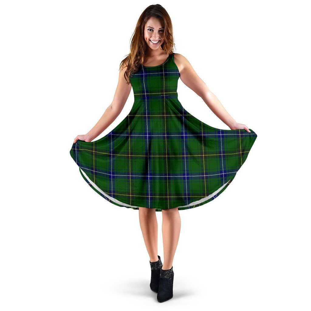 Henderson Modern Tartan Classic Midi Dresses