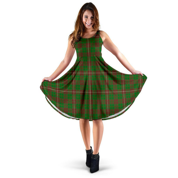 MacKinnon Hunting Modern Tartan Classic Midi Dresses