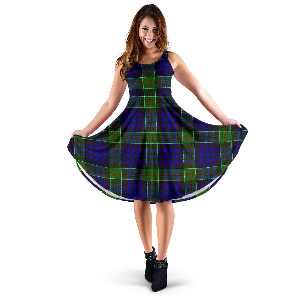 Newman Tartan Classic Midi Dresses