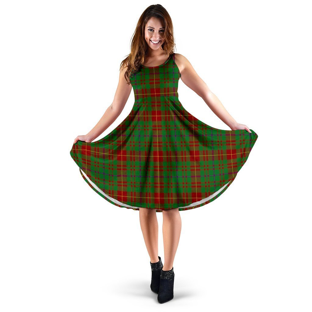 Fulton Tartan Classic Midi Dresses