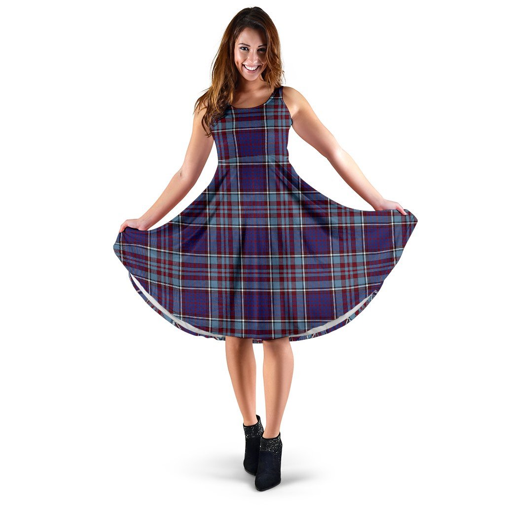 RCAF Tartan Classic Midi Dresses