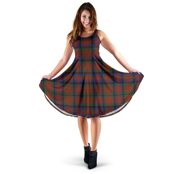 MacDuff Hunting Modern Tartan Classic Midi Dresses