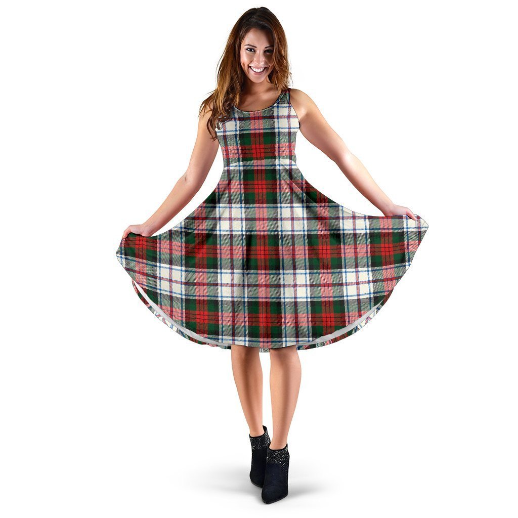 MacDuff Dress Modern Tartan Classic Midi Dresses