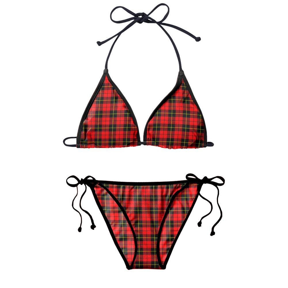 Wallace Hunting Red Tartan Classic Bikini Swimsuit