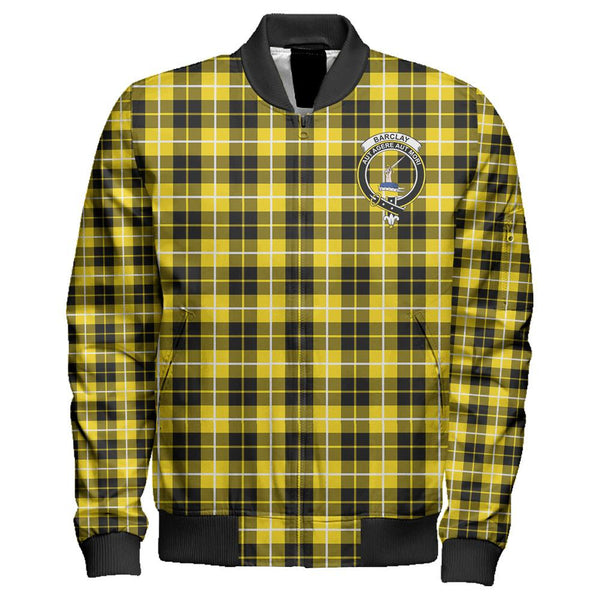 Barclay Dress Modern Tartan Classic Crest Zipper Bomber Jacket