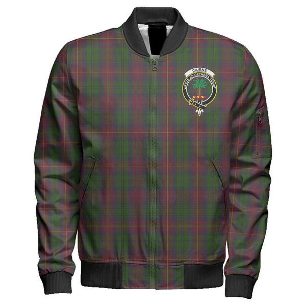 Cairns Tartan Classic Crest Zipper Bomber Jacket