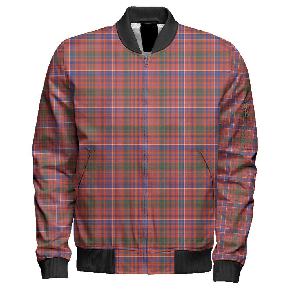 MacRae Ancient Tartan Classic Zipper Bomber Jacket