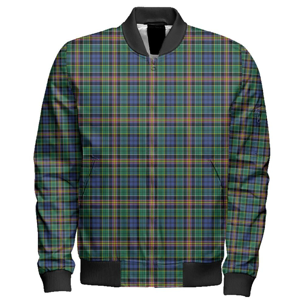 Allison Tartan Classic Zipper Bomber Jacket