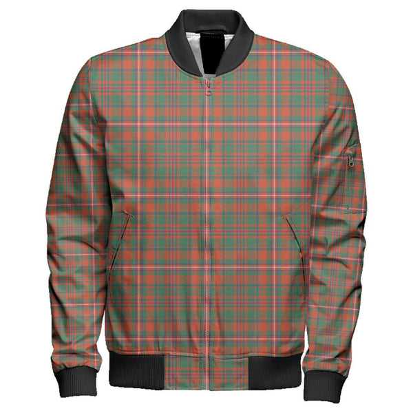 MacKinnon Ancient Tartan Classic Zipper Bomber Jacket