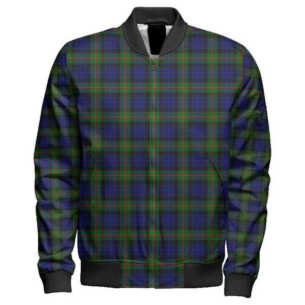 Gunn Modern Tartan Classic Zipper Bomber Jacket