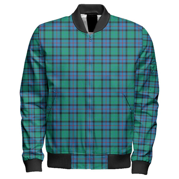 Flower Of Scotland Tartan Classic Zipper Bomber Jacket