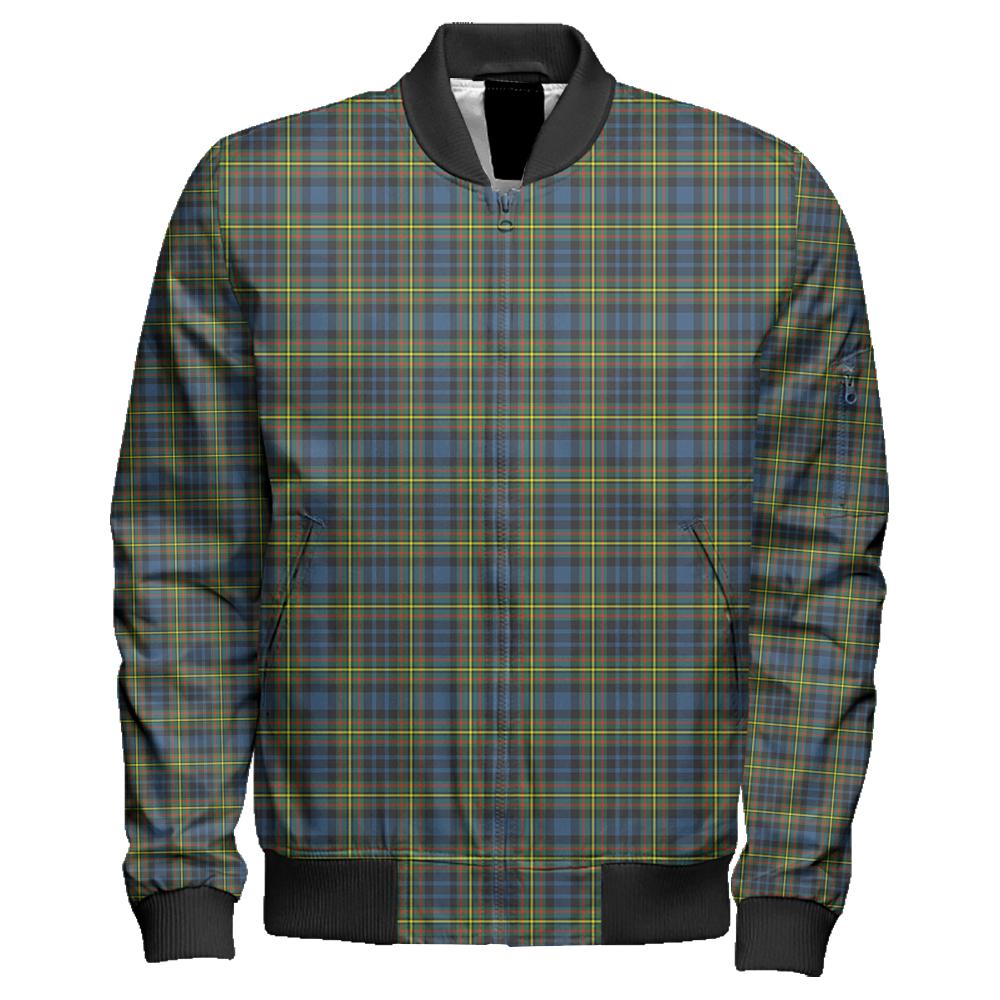 MacLellan Ancient Tartan Classic Zipper Bomber Jacket