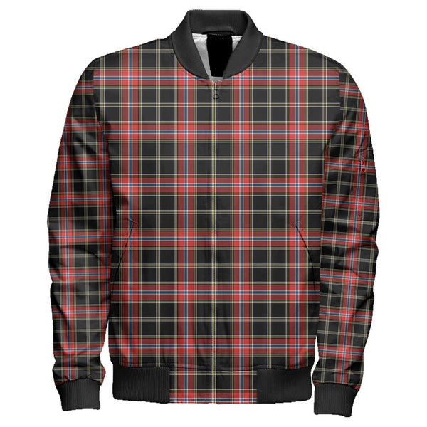 Norwegian Night Tartan Classic Zipper Bomber Jacket