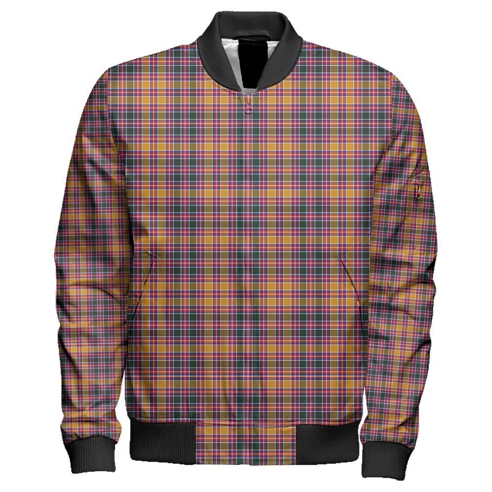 Jacobite Tartan Classic Zipper Bomber Jacket