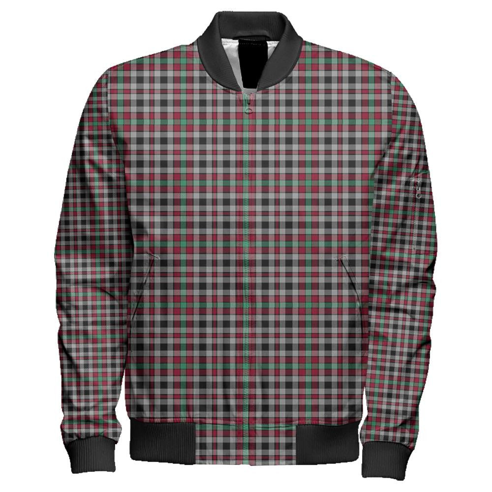 Borthwick Ancient Tartan Classic Zipper Bomber Jacket