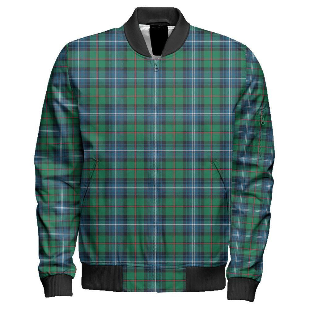 Urquhart Ancient Tartan Classic Zipper Bomber Jacket