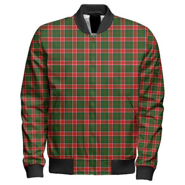 Pollock Modern Tartan Classic Zipper Bomber Jacket